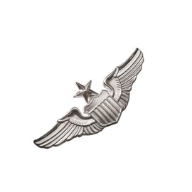 Pilot Pin,Pilot Wings Pin,Sliver Air Force Senior Pilot Wing Badge