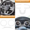 23PCS Full Set Interior Decoration Trim Kit for Jeep Wrangler