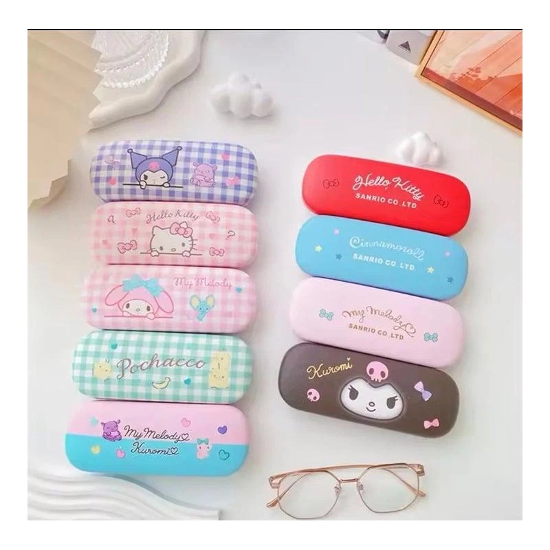 Sanrio Purple Kuromi Protective Glasses Case