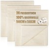 com-four® 3X Bakers Couche, Cheesecloth, Straining Cloth, Dumpling Cloth 100%