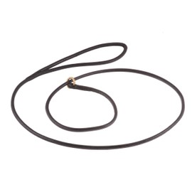 Alvalley Round Leather Lead for Dogs Thickness 3/16 in x Large 4ft