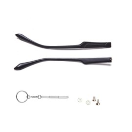 QYAJS Eyeglasses Repair Replacement Arms Glasses Temple Eyewear TR 90 Frame Legs and 3-in-1 Screwdriver (Width 7.2mm)