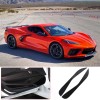 Nicecar88 Fits For Corvette C8 2020-2023 PVC Black Bottom Door