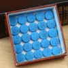 MOOCY Master TIP Leather Billiard/Pool Cue Tips, Box of 50(9