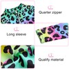 Funnycokid Toddler Girl Swimsuit 5T Size 6 Bathing Suit Leopard