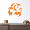 Vinyl Wall Decal Lion King Head African Animal Predator Stickers