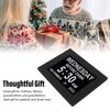 8inch Digital Day Calendar Clock Alarm Reminders 8 Languages Large
