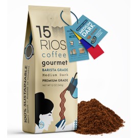 Colombian Ground Coffee Medium Dark Roast Low Acid Smooth Bold Rich Taste With Chocolate Sweet Notes Arabica Single Origin High Altitude Fresh Roasted Premium Espresso Gift Artisan Gourmet Flavor 12oz