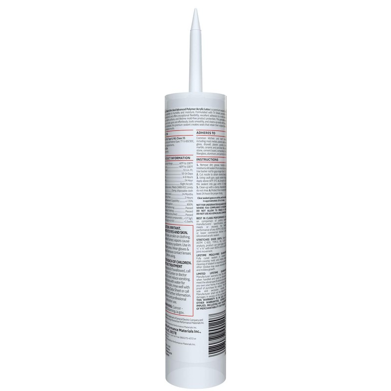 GE Max Shield Ultra Seal Kitchen & Bath Sealant Clear,