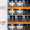 TOOWELL Motion Sensor Ceiling Light Battery Operated Indoor LED Ceiling