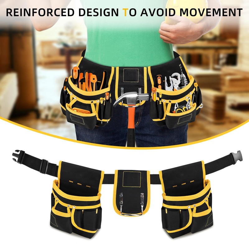 Tool Belt, Tool Belts for Men, Tool Organiser, 26 Pockets