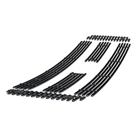 APS Compatible with Ford Excursion F-250 F-350 F-450 F-550 2005-2007 Honeycomb Style Between Bars Main Upper Stainless Steel SS Black Billet Front Grill Grille Insert F65799H