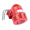 120DB Red Mini Metal Motor Alarm Industrial Sound Electrical Guard