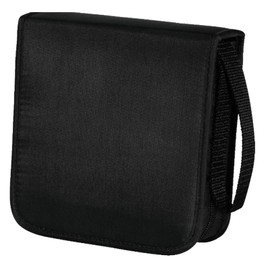 Small CDs Case,40 Capacity CDs Wallet Holder | Portable Zipper CDs Case Holder, Disc Storage Organizer, Storage Binder, Booklet Album In Oxford Cloth