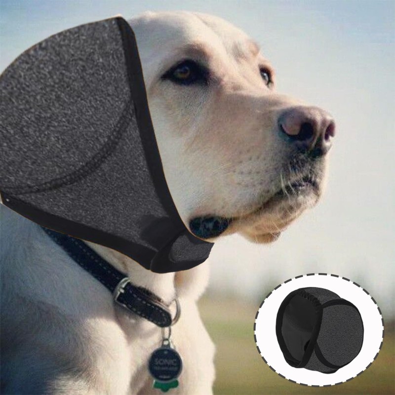 1Pc Dog Ear Protectors, Dog Snood, Waterproof Adjustable No Flap