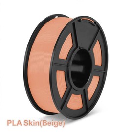 SUNLU PLA Super vibrant colors Tangle-Free PLA 1.75mm 1KG | ±0.02mm High Precision | No-Clog Filament for Smooth 3D Prints Perfect for Beginners & Pros:_PLA Skin(Beige)