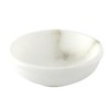 Incense Bowl Soapstone White - Natural & Handmade for Incense