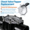COKNUMBER Check Valve Replacement Kit 263042Z Fits for Pentair 2"