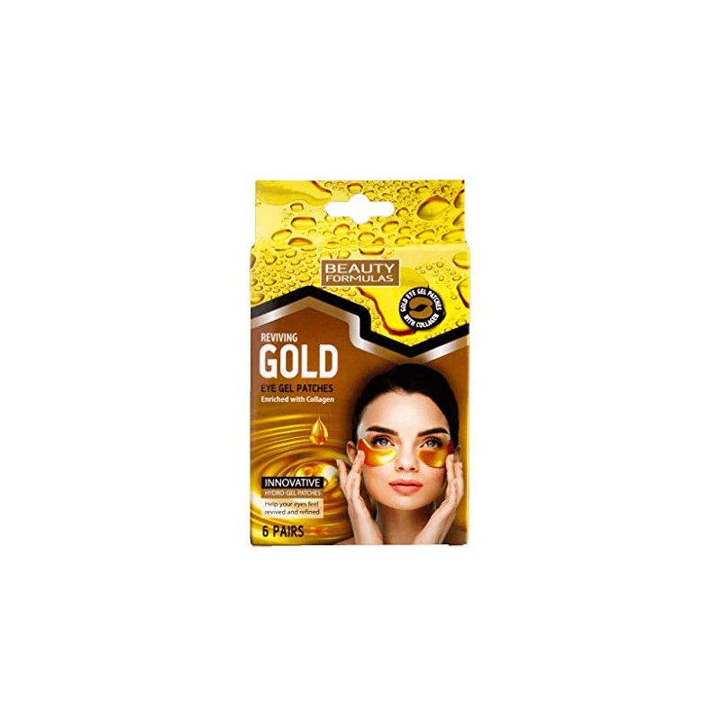 Beauty Formulas Reviving Gold Eye Gel Patches Pairs