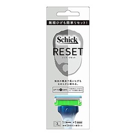 Schick RESET Reset Holder (with Blade + 1 Replacement Blade) Razor