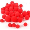 MOMOMAGE Super Soft Sponge Balls Red Foam Balls 10 Pcs