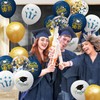 OuMuaMua 2025 Graduation Party Decorations, 68pcs Graduation Balloons Blue and