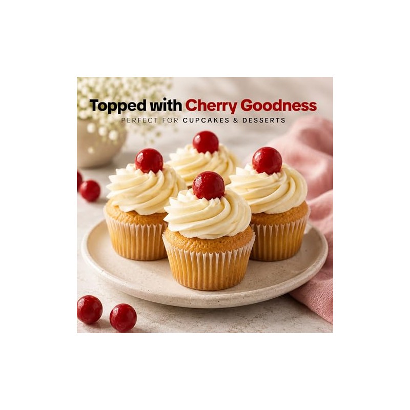 Cherry Sours Candy 1lb Bulk – Soft Chewy Sour Balls
