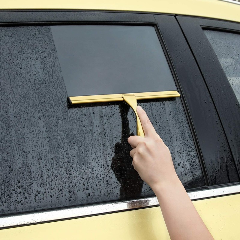 HIWARE All-Purpose Shower Squeegee for Shower Doors, Bathroom, Window and