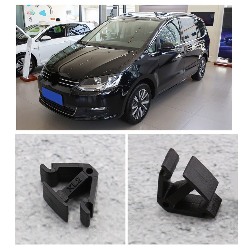 30PCS Headlining Roof Lining Plastic Trim Clips 7M0868563 Compatible with