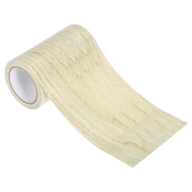 PATIKIL Wood Grain Repair Tape 4" X15', Self Adhesive Realistic Textured Repair Tape Patch for Floor Door Table Cabinets Desk, Grey Oak