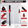 PUMPTOR Fuel Transfer Pump Battery Powered - Portable Pump With