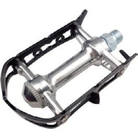 MKS Pedals Sylvan Road Black Road Bike Pedals, Very High-Quality, Aluminium, 61 x 102 mm, Silver/Black