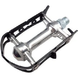 MKS Pedals Sylvan Road Black Road Bike Pedals, Very High-Quality, Aluminium, 61 x 102 mm, Silver/Black