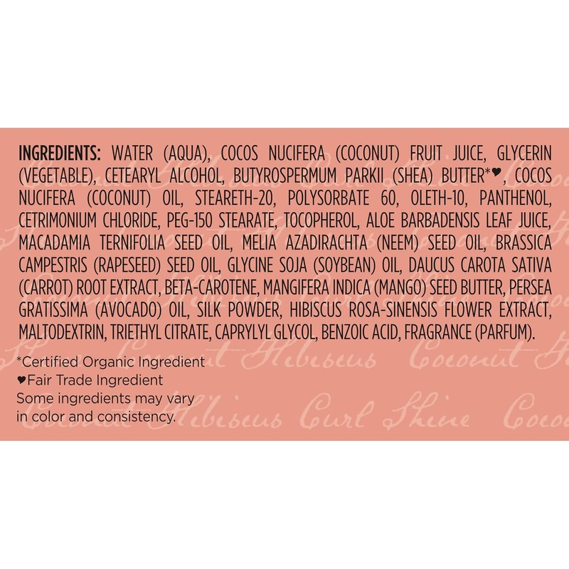 SheaMoisture Coconut & Hibiscus Curl Enhancing Smoothie, 12 Ounce