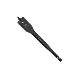 1 x SabreCut SCRIW20_1 20mm x 152mm Impact Rated Flat Wood Spade Bit Compatible with Bosch Dewalt Makita Milwaukee and Many Others