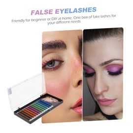 FOMIYES 5 Boxes Volume Lash Extensions False Eyelashes Lash Extension Kit Easy to Apply Perfect for Parties