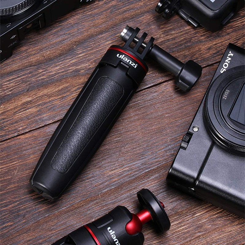 Ulanzi MT-09 Extension Pole Tripod, Mini Selfie Stick Tripod Stand