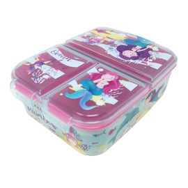Theonoi Lunch Box Children's Lunch Box Sandwich Box for Children - Mermaid