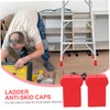 TEHAUX 2pcs Non Slip Ladder Covers Reliable Ladder Protector Accessories