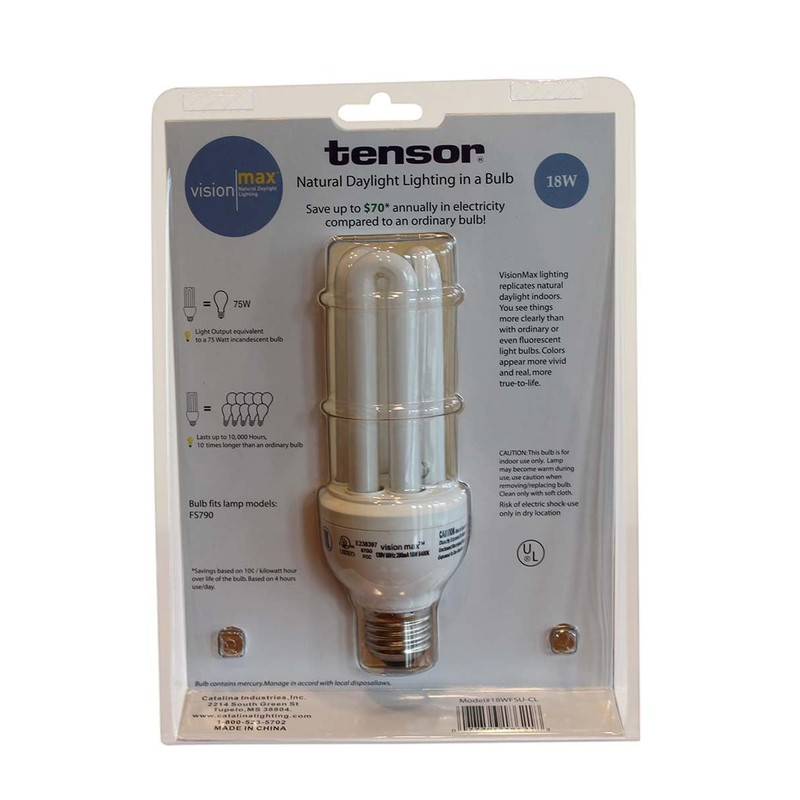 HomeConcept 18 Watt Full Spectrum CFL Replacement Bulb (Set of