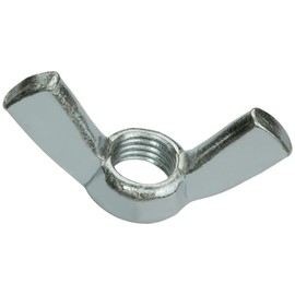 AERZETIX - C58241 - set of 5 nuts with wings M16 - wing nuts - DIN 315 - metric internal thread - galvanised steel - colour silver
