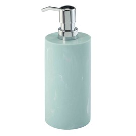 Nicole Miller - Lotion Pump/Soap Dispenser, Resin Countertop Accessories, Ideal for Home & Bathroom, Dorm Room Essentials (Kendall Collection, Oasis)