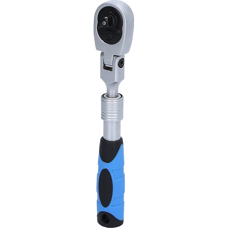 BRILLIANT TOOLS BT020997 1/4 Inch Telescopic Reversible Ratchet with Flexible