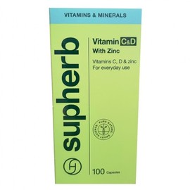 Supherb Vitamins C+D & Zinc