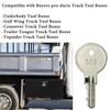 4-Pack CH506 Replacement Keys for Truck Tool Box RV Compartment