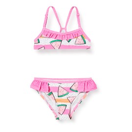 Schiesser Girls Bustier Bikini Swimwear Set, Multicoloured (multicolor 1 904)
