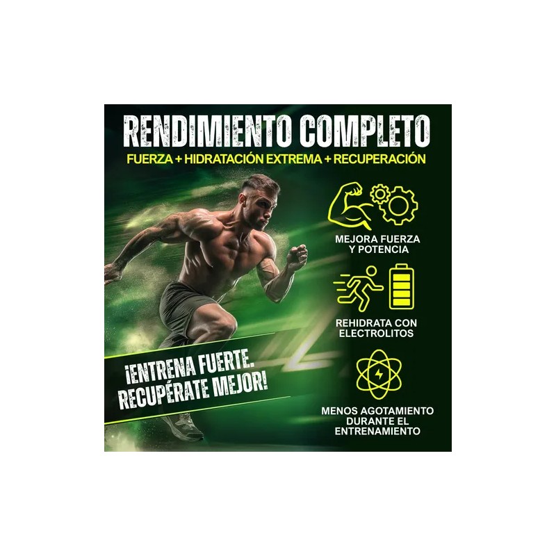 Creatina Electrolitos, Vitaminas Testo Rocket