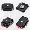 FocusFoto Quick Release Plate Kit, Camera Tripod Mount QR Plate