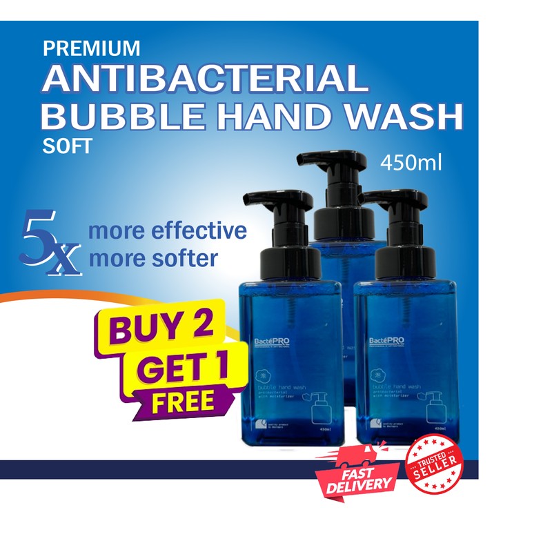 Bactepro Antibacterial Form Hand Wash - Smoothe & Soft 450ml