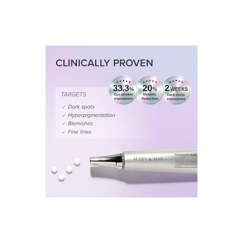 Mary&May Tranexamic Acid + Glutathione Eye Cream - 30 g